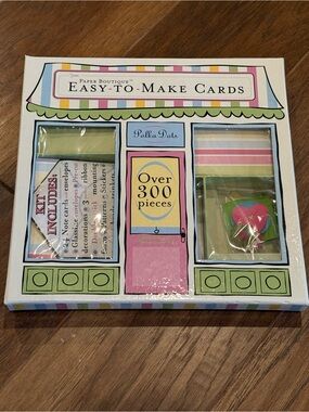 Paper Boutique Easy-to-Make Cards Kit - Polka Dots, Pastel Colors